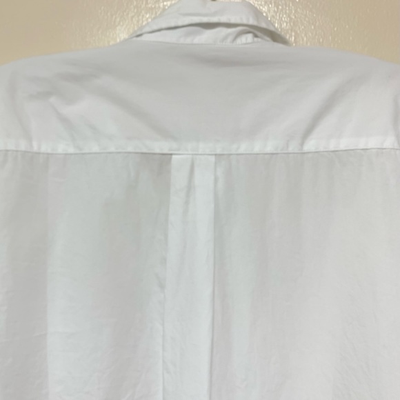 Aritzia Babaton Women’s Crisps Whit Button Down Longsleeves Relaxed Fit XS - Picture 6 of 11